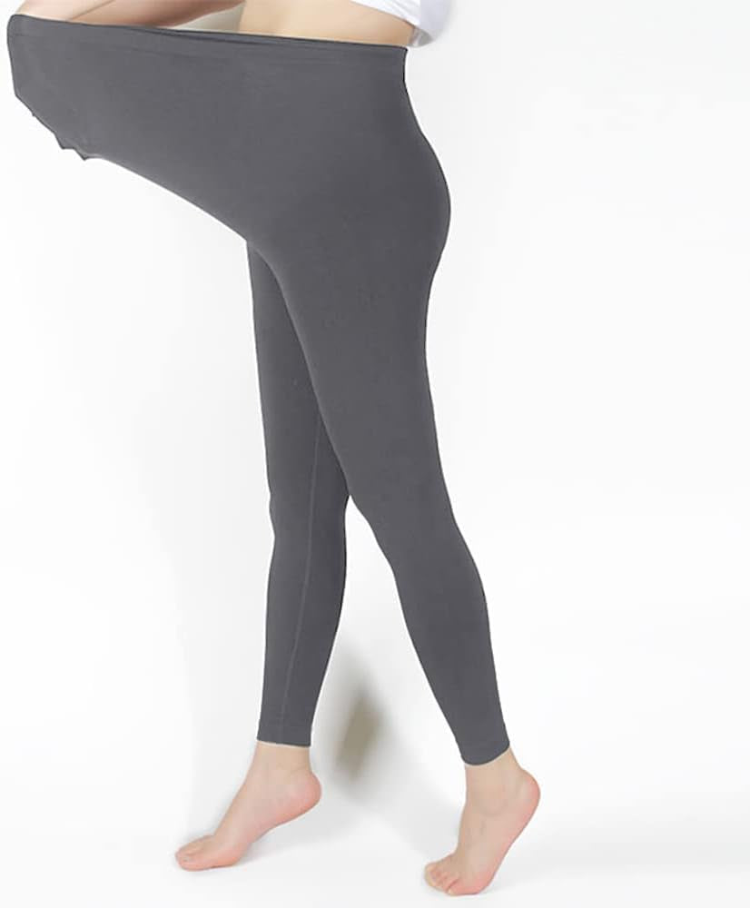 Maternity Pants over the Belly, Pregnancy Lumbar Support Yoga Leggings Butt Lift No See Through